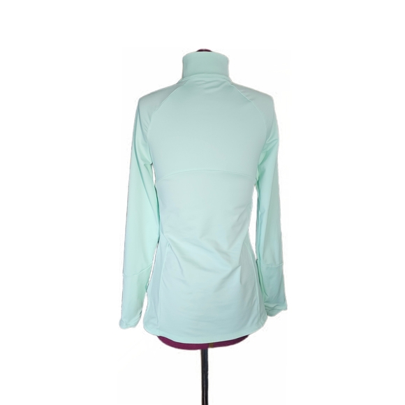 Under Armour Coldgear Light Green Athletic Fitted Pullover - Picture 5 of 16